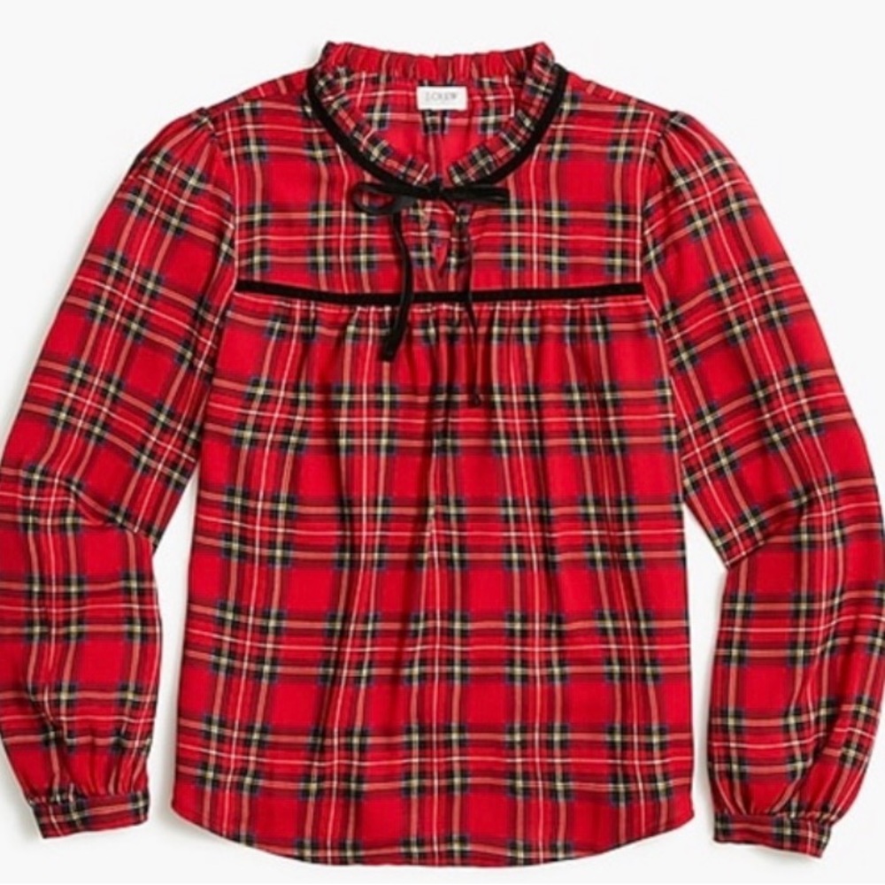 NWT JCrew Factory blouse XXL